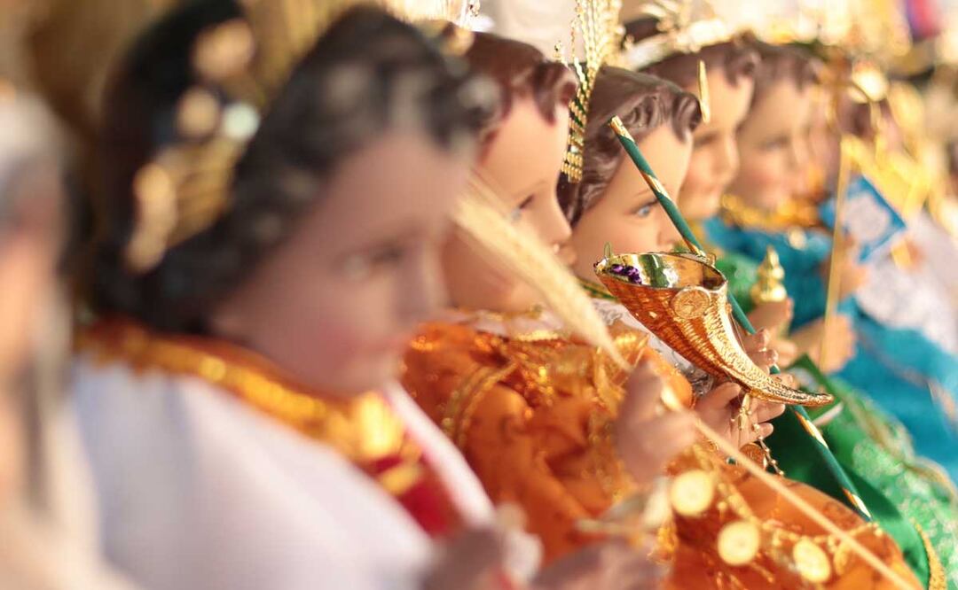 La imagen del Niño Dios tiene un significado muy especial en la religión católica | Foto: Agencia Es Imagen para El Universal Puebla