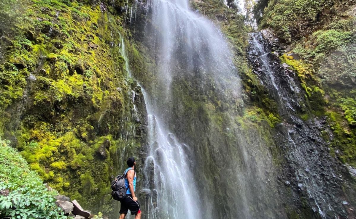Cascada Escondida del Iztaccíhuatl, la sorprendente formación cerca de los volcanes