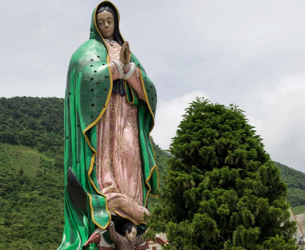 Monumental Virgen de Guadalupe | Foto: México Desconocido