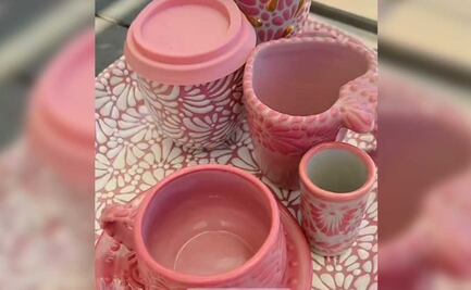 VIDEO. Artesanos de Puebla crean la talavera rosa de Barbie