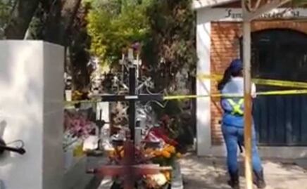 Abandonan feto humano dentro del panteón municipal de Atlixco