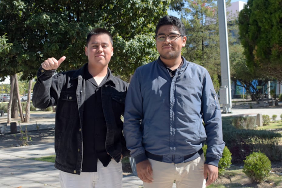 José Luis Muñoz Meneses y Víctor Manuel Martínez | Foto: Buap
