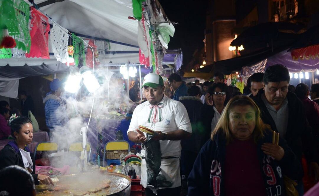 La tradicional vendimia de la calle 16 de Septiembre no se llevará a cabo este 2023 | Foto: Agencia Es Imagen para El Universal Puebla
