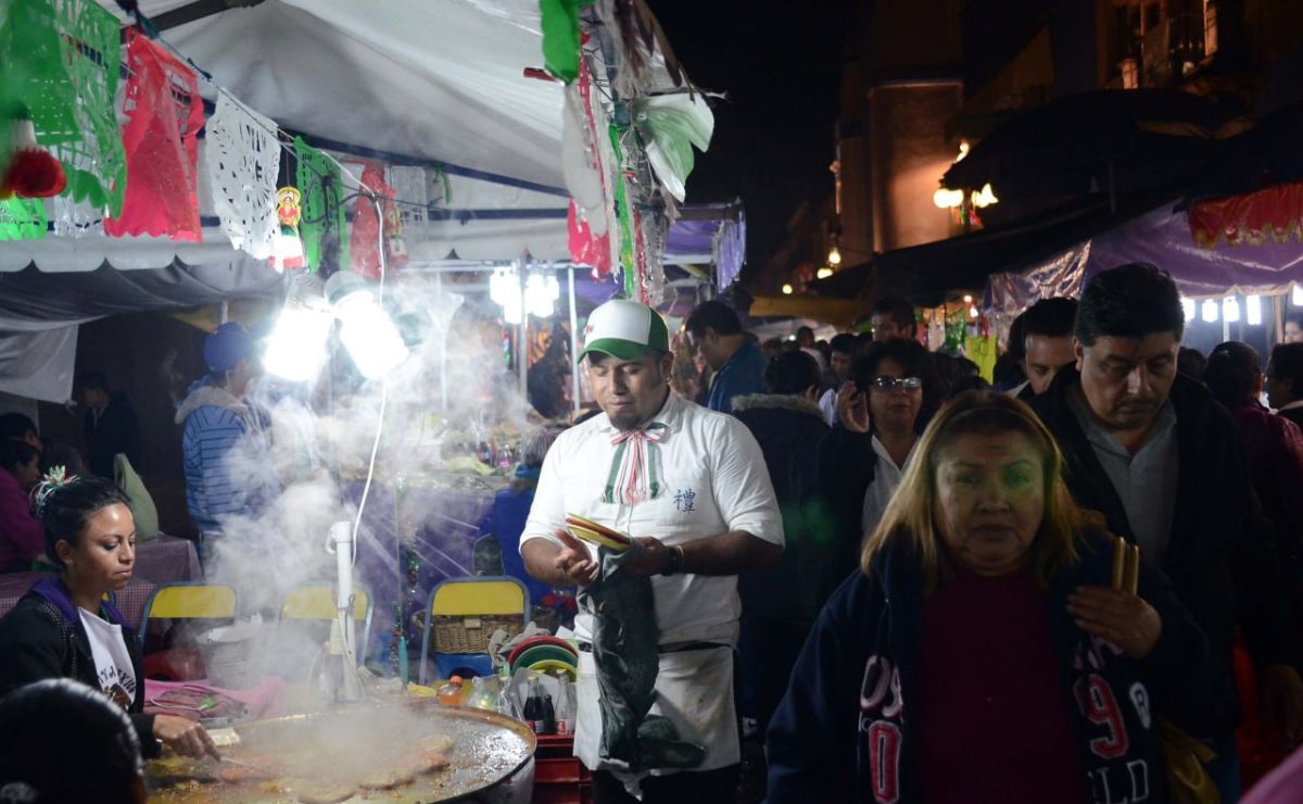 Sin vendimia en la calle 16 de Septiembre por obras de rehabilitación en Puebla