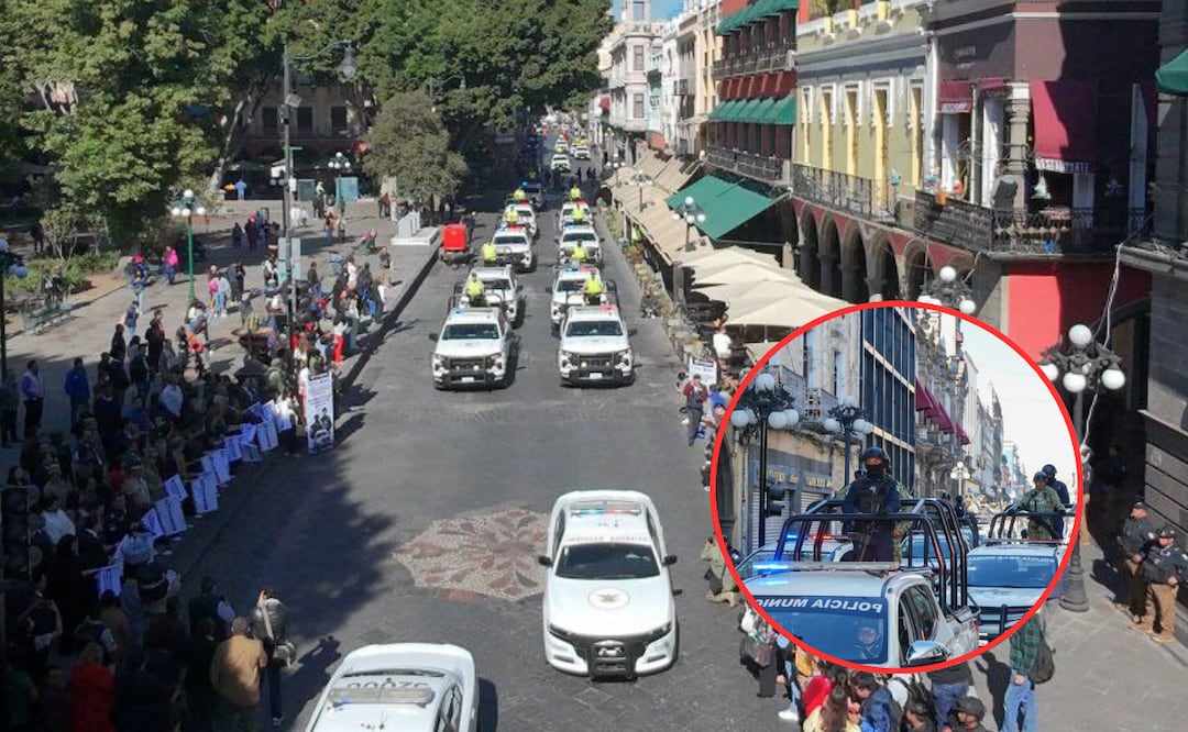 El alcalde destacó que en enero de este año se llevó a cabo la firma del Convenio de Colaboración en Materia de Seguridad | Foto: Ayuntamiento de Puebla