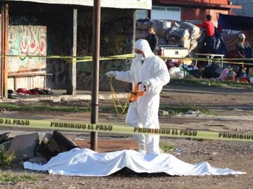 Hallan a hombre calcinado en campos de cultivo en Tilapa