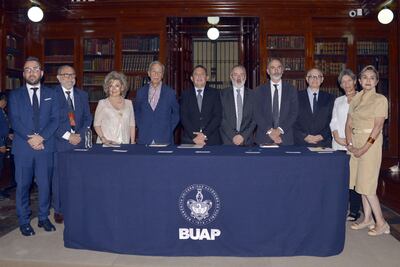 BUAP participa en la firma de la Carta Puebla