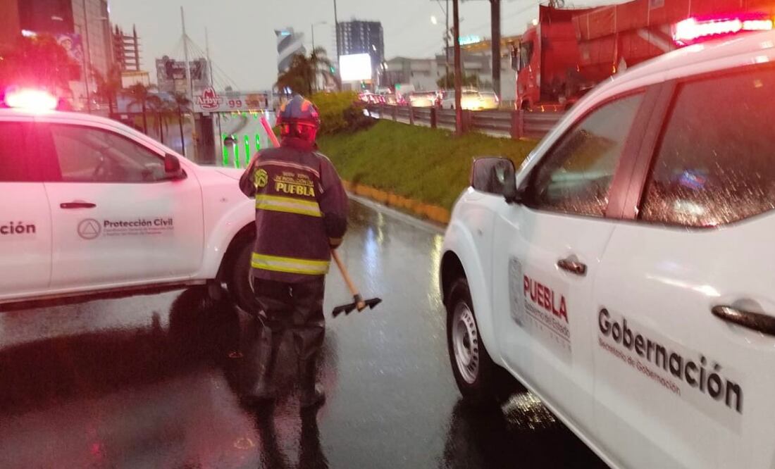 No se registraron personas lesionadas durante los encharcamientos | Foto: Gobierno del Estado.