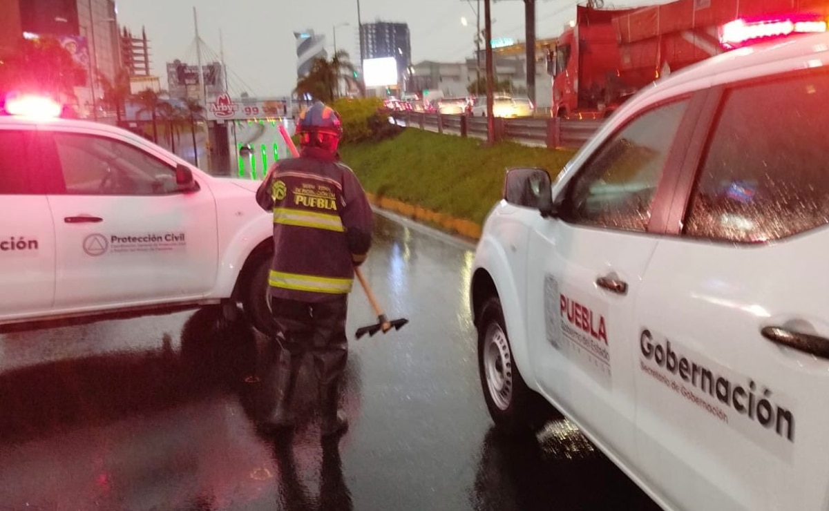 Saldo blanco tras la tormenta del sábado 12 de julio en Puebla: PC