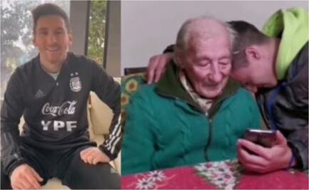 Messi envía emotivo mensaje al abuelo que anota sus goles en un cuaderno