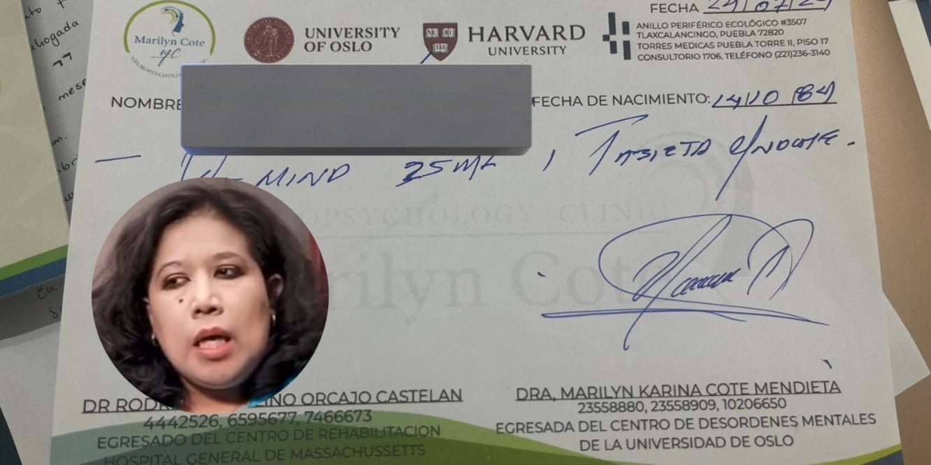 Marilyn Cote Mendieta fue denunciada por hacerse pasar como psiquiatra / Foto: Charlatanes Médicos / Redes Sociales