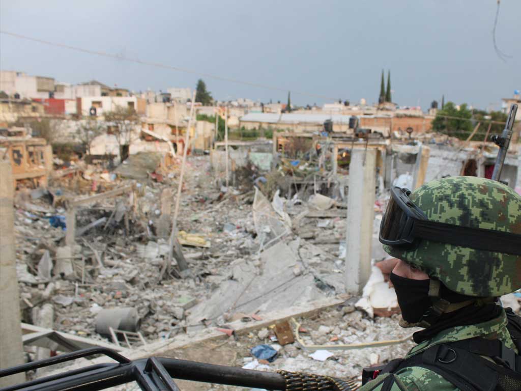 Explosión en Xochimehuacán cumple un mes; hay 120 viviendas en riesgo