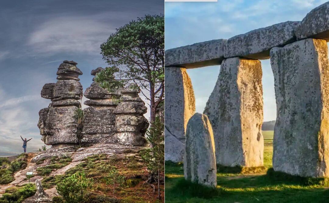 Un valle en Puebla recuerda a Stonehenge, en Inglaterra | Foto: RRSS
