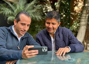 Lalo Rivera y Mario Riestra preparan proyectos en mesa de trabajo