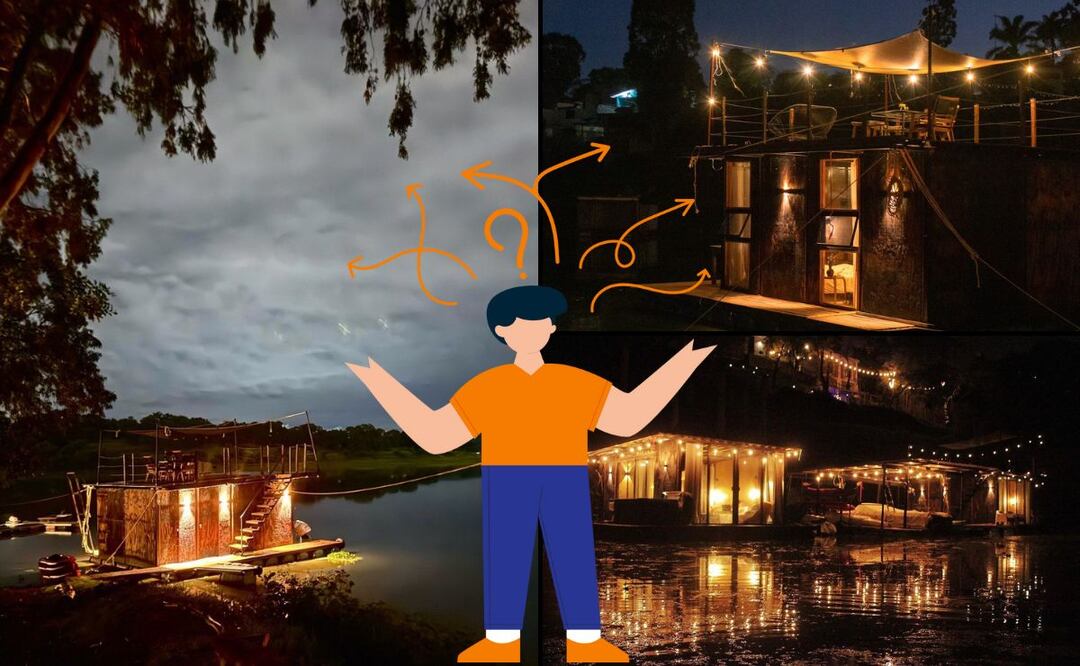 No hay otro lugar con más serenidad que en estas cabañas flotantes | Foto: Facebook Boscata Cabañas del Lago