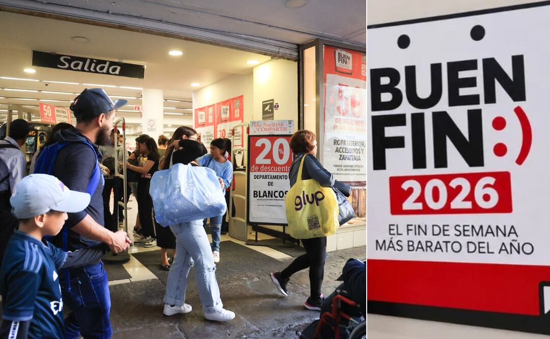 Todo listo para el Buen Fin 2026, el fin de semana más barato del año I Foto: EsImagen