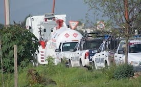 Aseguran 7 pipas con 30 mil litros de presunto huachicol en San Salvador El Verde