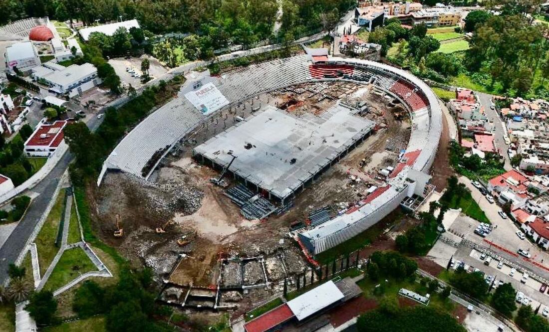 Construcción de la Universidad del Deporte registra un avance significativo | Foto: Gobierno del Estado.