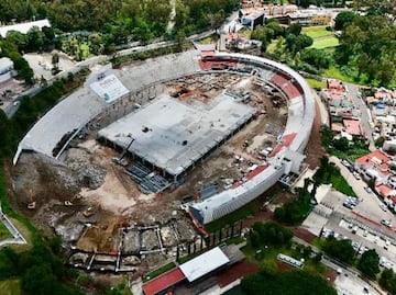 Construcción de la Universidad del Deporte registra un avance significativo