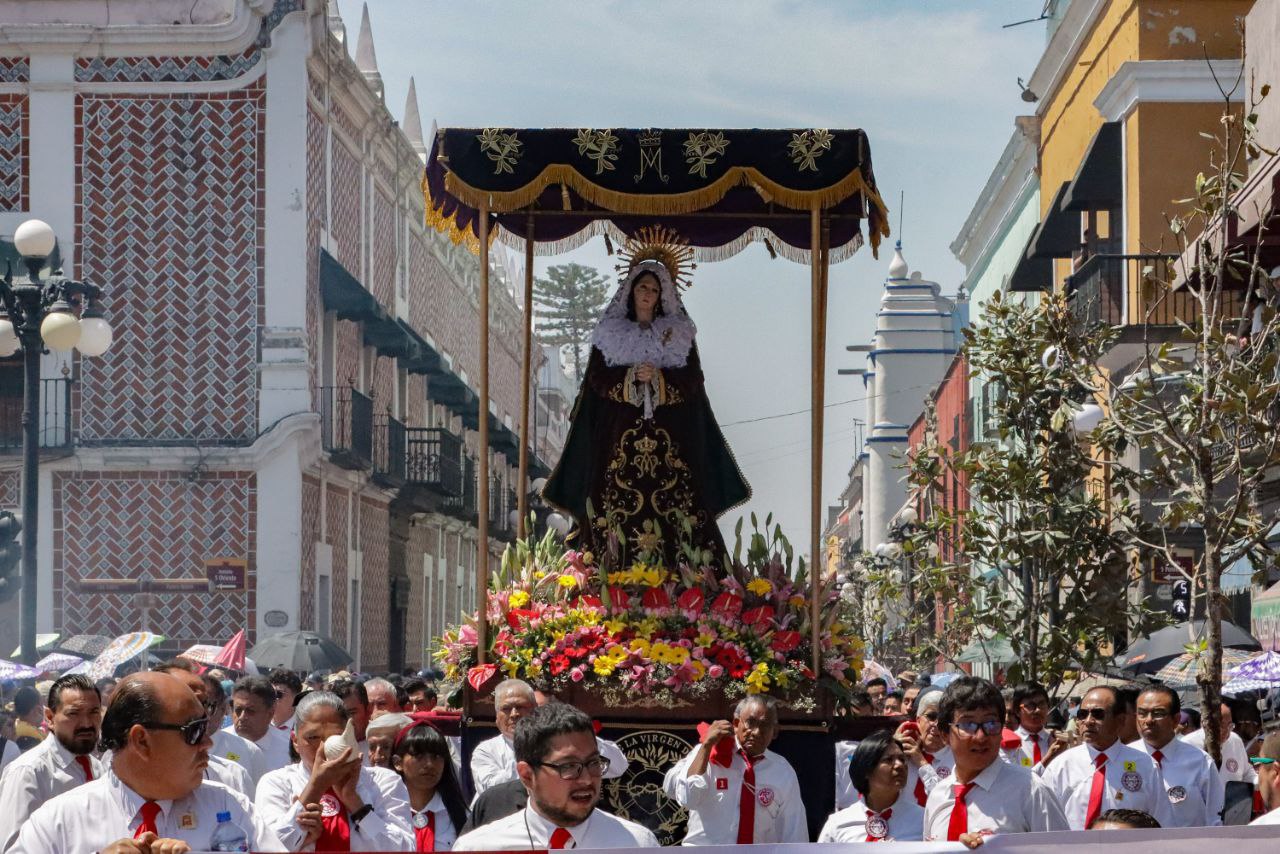 Estas son las calles cerradas por la Procesión de Viernes Santo en Puebla