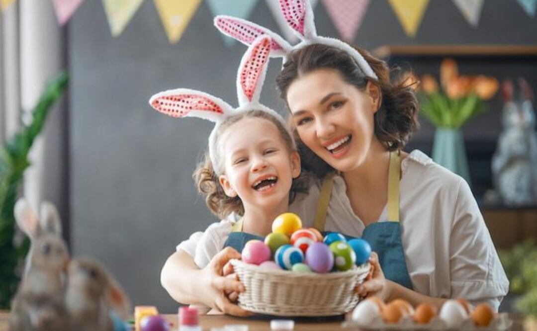 Tradiciones y significado de los Huevos de Pascua. Fuente: Freepik.