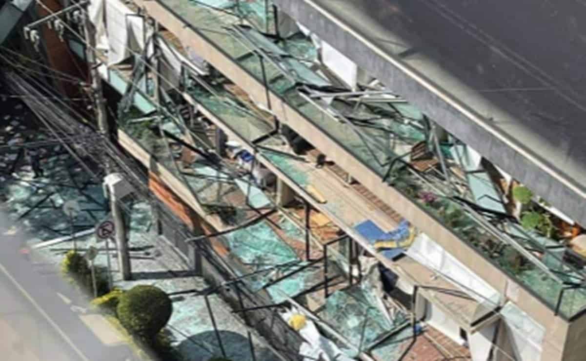 Video muestra la magnitud de los daños en edificio tras explosión en la Benito Juárez