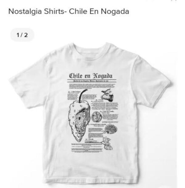 Conoce los souvenirs más raros y caros del chile en nogada 