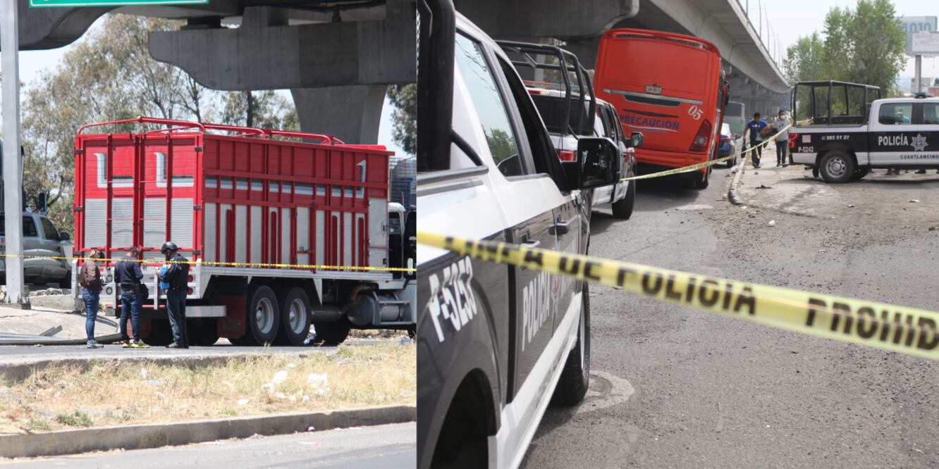 Inseguridad autopista México-Puebla / Foto Es Imagen
