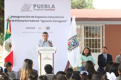 Gobierno de Puebla invierte recurso público para detonar desarrollo y bienestar: Sergio Salomón