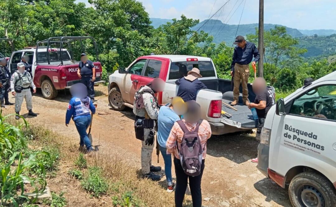 Gobierno de Puebla refuerza búsqueda individualizada con enfoque humanista en Olintla | Foto: Gobierno del Estado.