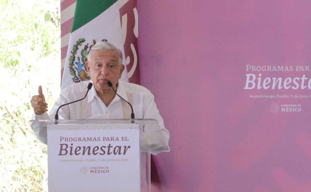 AMLO habló sobre los Programas para el Bienestar en Puebla | Foto: AGENCIA ES IMAGEN PARA EL UNIVERSAL PUEBLA