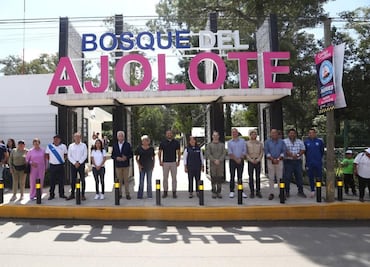 Entrega Ayuntamiento de Puebla 2ª etapa del Parque del Ajolote