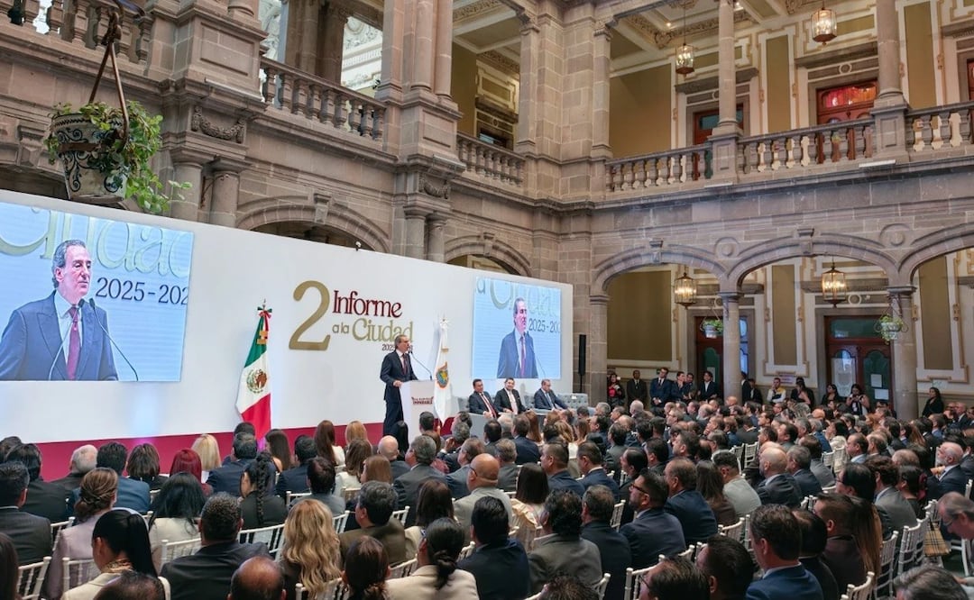 Pepe Chedraui presentó su segundo informe de gobierno al frente del Ayuntamiento de Puebla | Foto: EsImagen