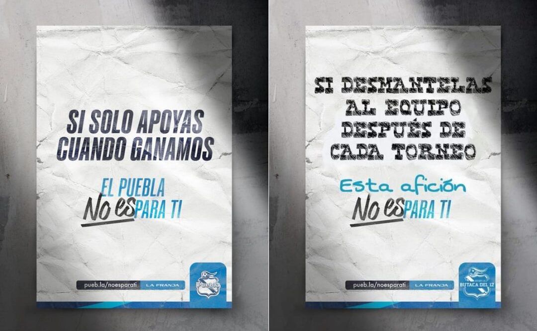 Los aficionados y el Club Puebla se enfrascaron en una discusión luego de una mala campaña de marketing en redes sociales | Foto: Twitter