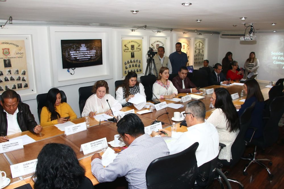 Para la Ley de Educación se consultó a comunidades indígenas | Foto: Congreso del Estado de Puebla