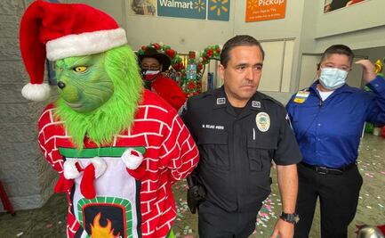 VIRAL: Detienen en Texas al Grinch; quería robarse la Navidad