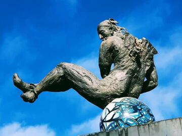 Los ángeles del cerro de Amalucan que asombran a todos