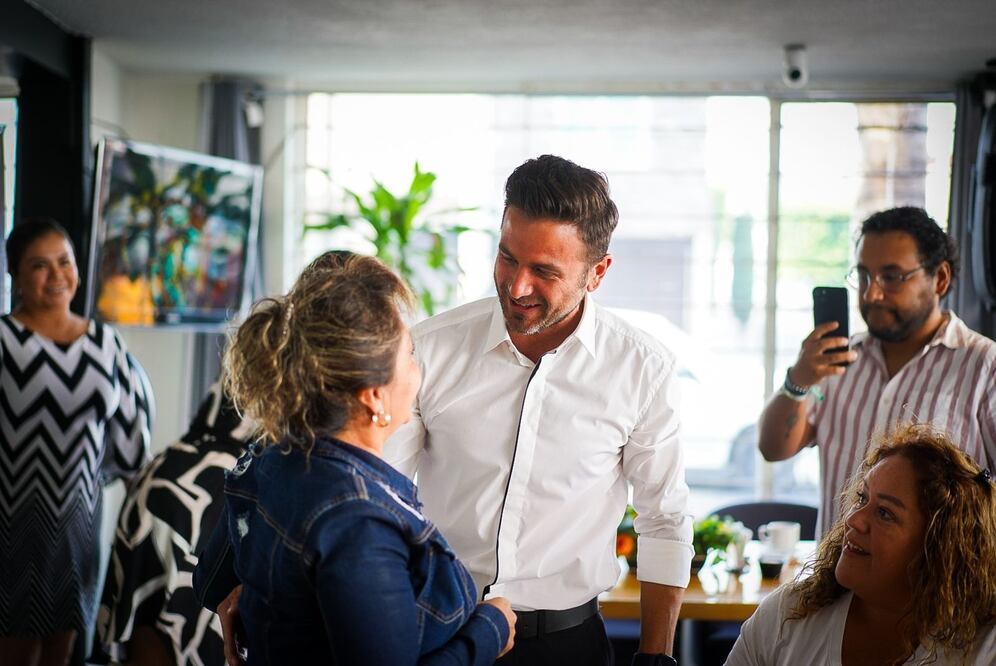 Tony Gali López se reunió con mujeres emprendedoras / Foto Especial