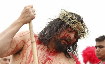 Regresa el antiguo Vía Crucis en El Calvario