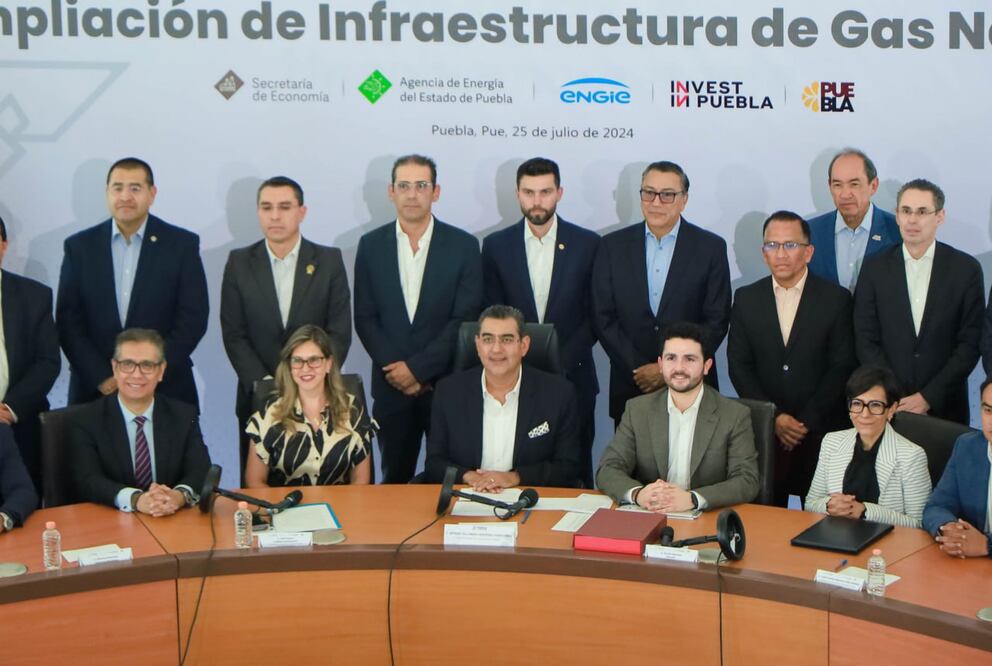 Gobierno de Puebla anuncia inversión para que más poblanos tengan acceso al gas natural | Foto: EsImagen