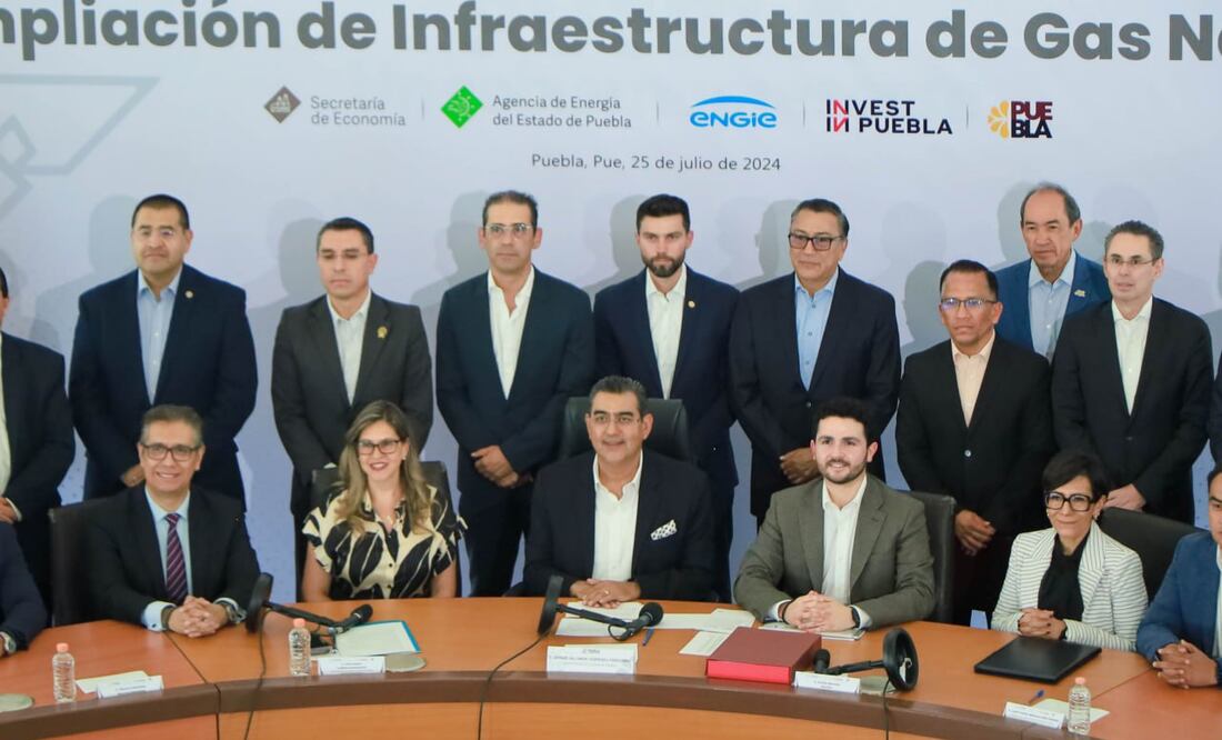 Gobierno de Puebla anuncia inversión para que más poblanos tengan acceso al gas natural | Foto: EsImagen