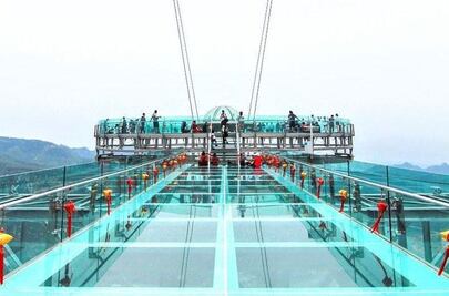 Estos miradores de cristal que son mundialmente famosos compiten con los de Puebla