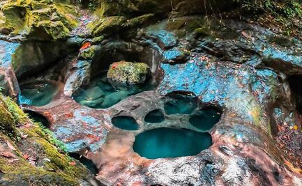 Así es Poza Pata de Perro, el conjunto de albercas naturales cerca de Cuetzalan