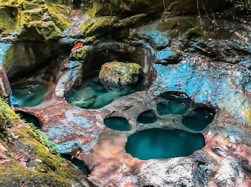 Así es Poza Pata de Perro, el conjunto de albercas naturales cerca de Cuetzalan