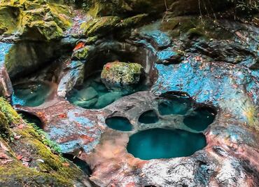 Así es Poza Pata de Perro, el conjunto de albercas naturales cerca de Cuetzalan