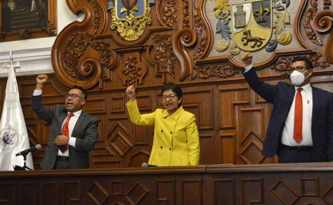 El resultado de la votación del Consejo Universitario | Foto: BUAP