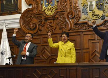 Lilia Cedillo enviará Ley de la BUAP al Gobierno Estatal