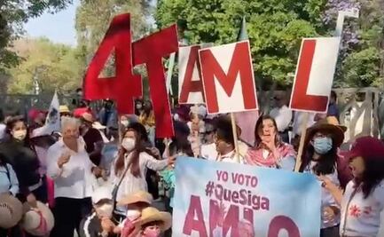 Marchan lopezobradoristas para promover consulta de revocación