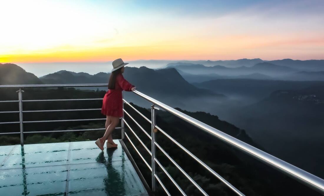 Imágenes religiosas y una gran vista son parte de la experiencia / FOTO: Ayuntamiento de Xicotepec