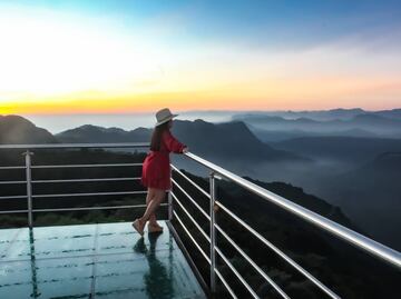 ¿Qué se ve al finalizar el recorrido en la Muralla China de Puebla?